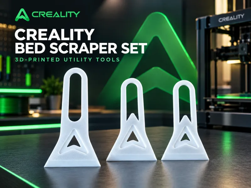 ชุดที่ปาดแท่นพิมพ์ Creality – เครื่องมือสารพัดประโยชน์แบบพิมพ์ 3D
