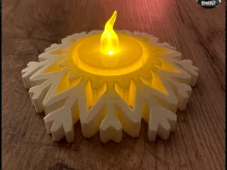 Snowflake Tealights