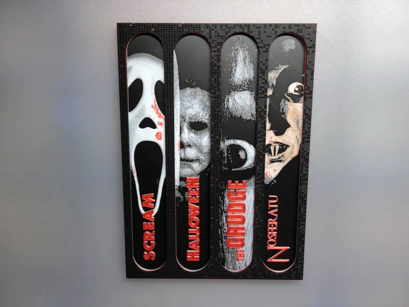 Horror bookmarks