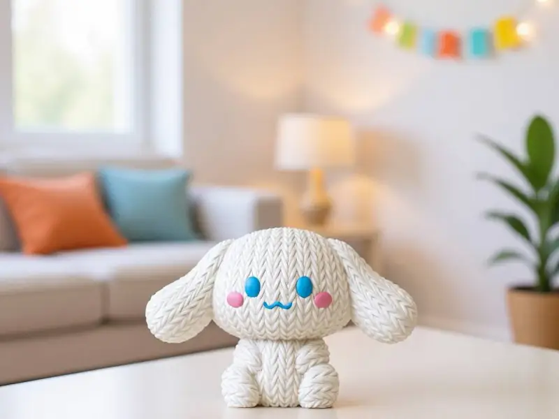 Cinnamoroll From Hello Kitty - Knitted - Crochet