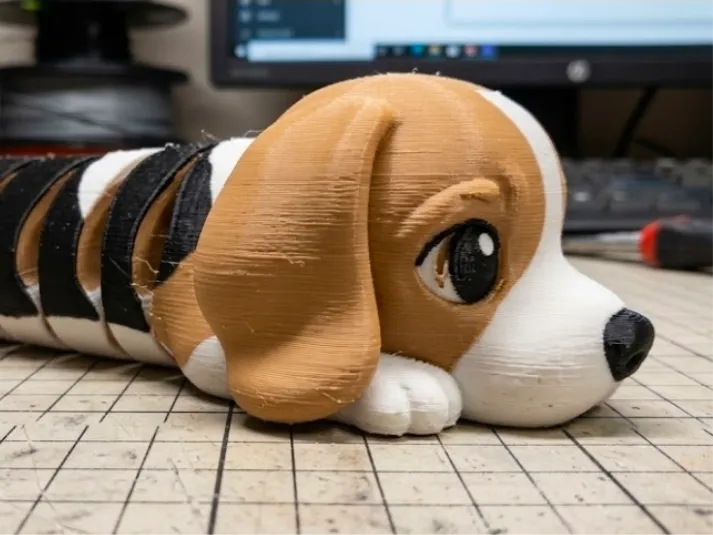 ビーグルの子犬フレキシブル玩具