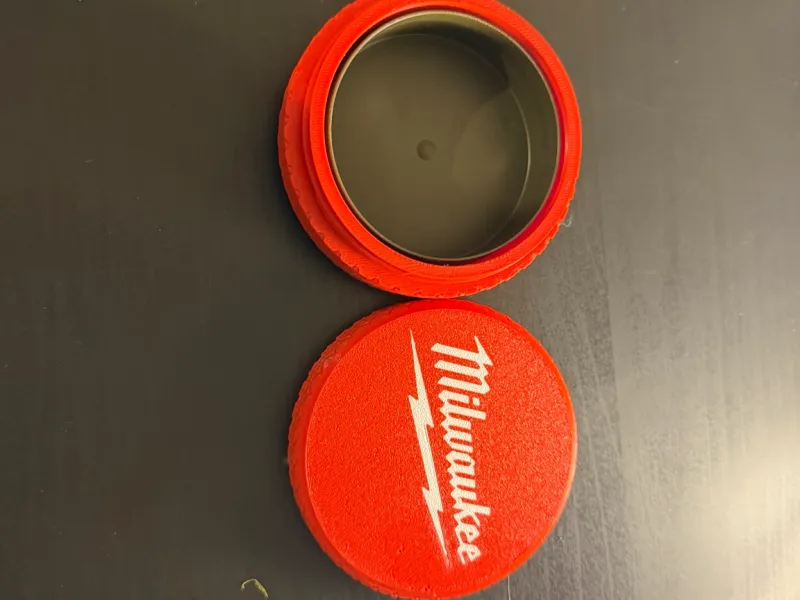 Milwaukee-Inspired Snus Can Storage Container