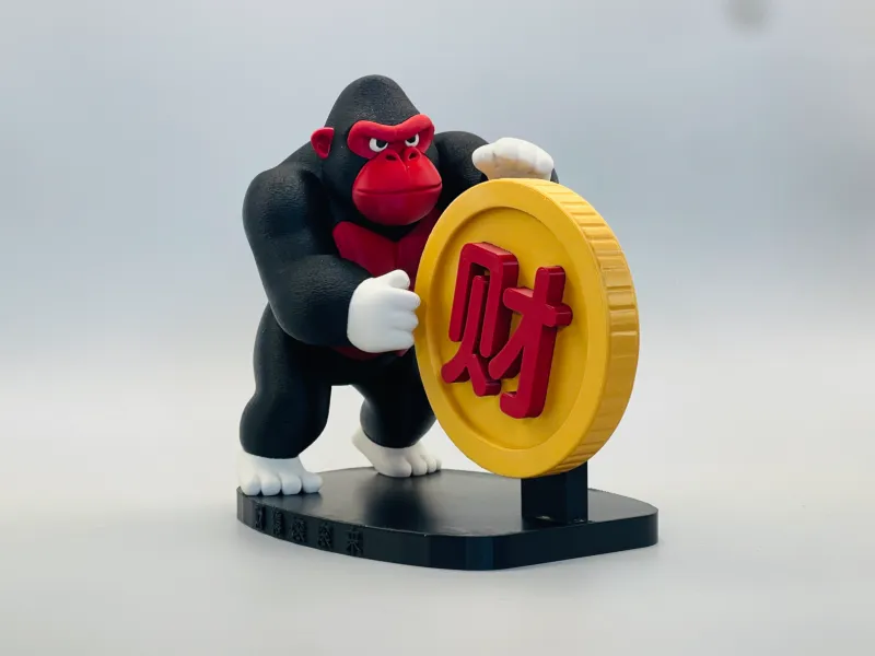 Figurine de bureau porte-bonheur "Flux de Richesses" (Version démontable)