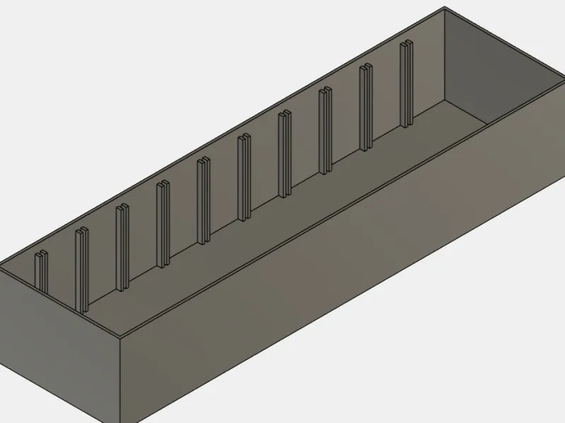 Box für Backzubehör