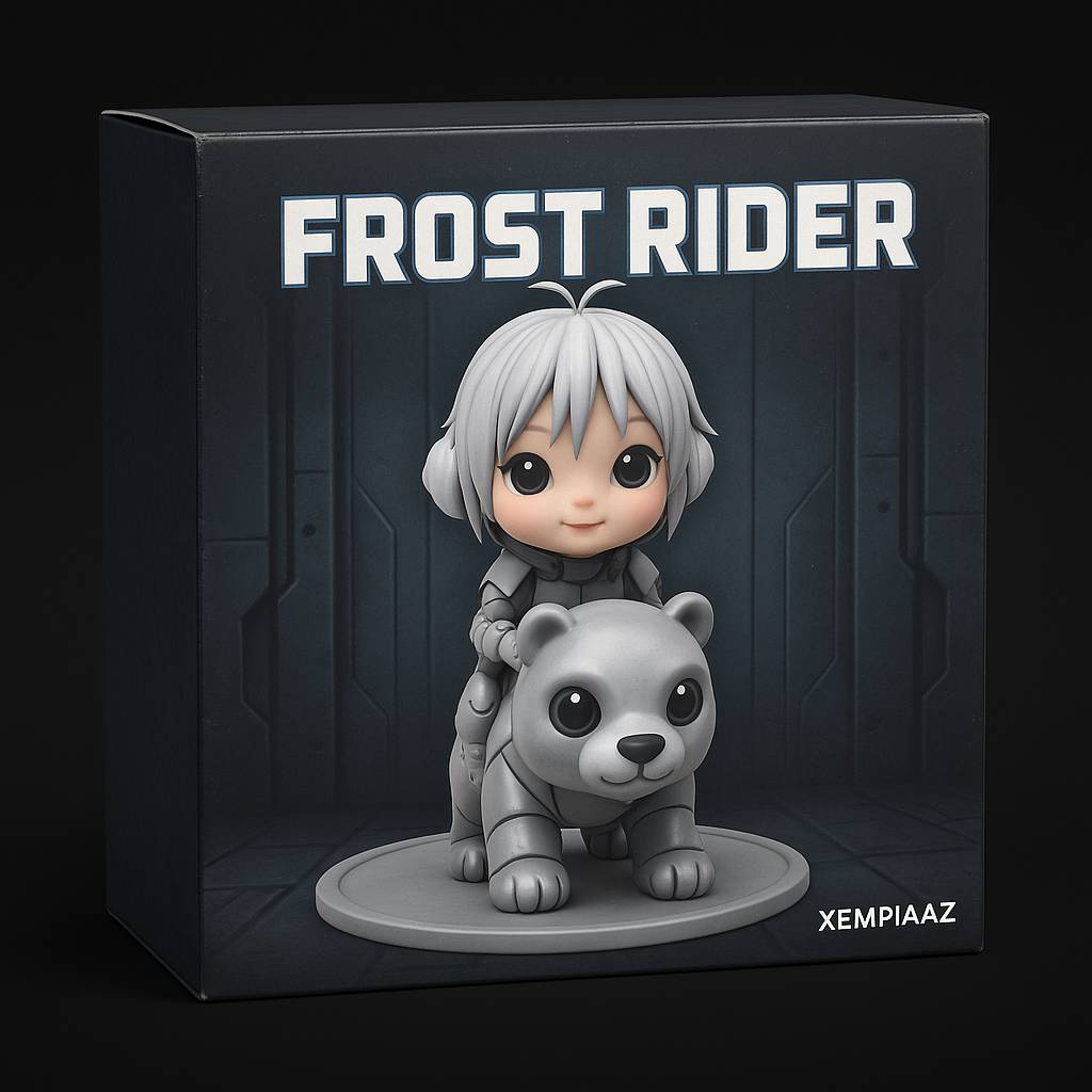 Characters & Creatures STL Download - Frost riderby Xempiaaz