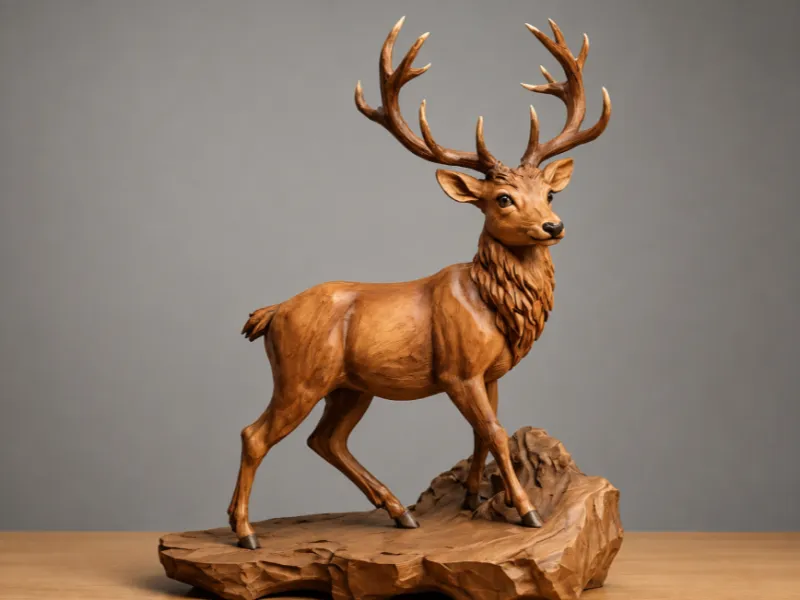 escultura venado