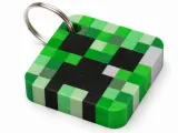 Pixel Creeper Keychain – Minecraft Inspired Multicolor-0