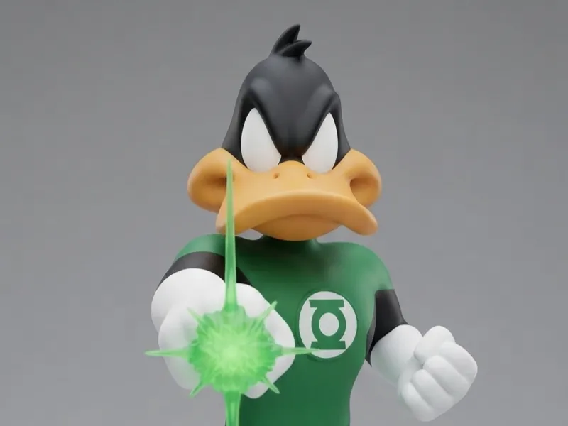 PATO LUCAS -LINTERNA VERDE-DESPIECE-NOAMS