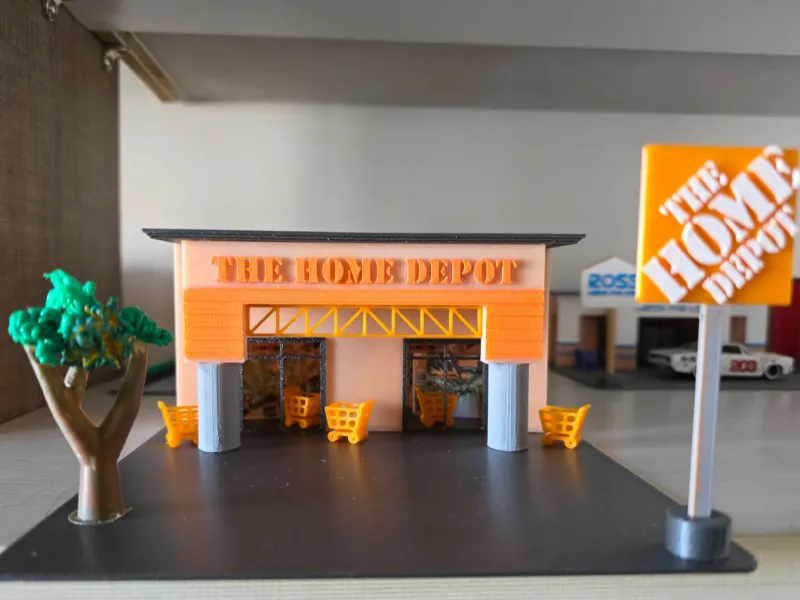 Tienda HomeDepot EE. UU. escala 1 64