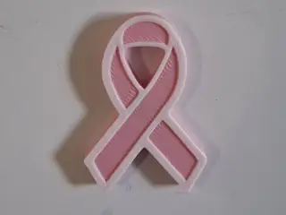 Magnet ruban octobre rose – print in place
