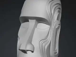 Moai-Figur