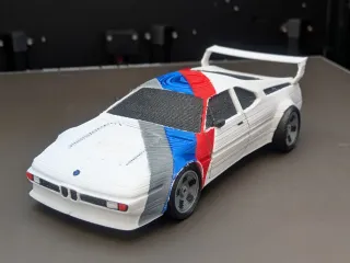 BMW M1 Procar Kit Card (1:24 scale)