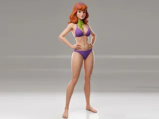 Daphne Blake en bikini