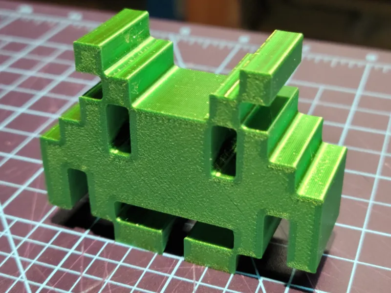 Space Invader 8 bit a blocchi