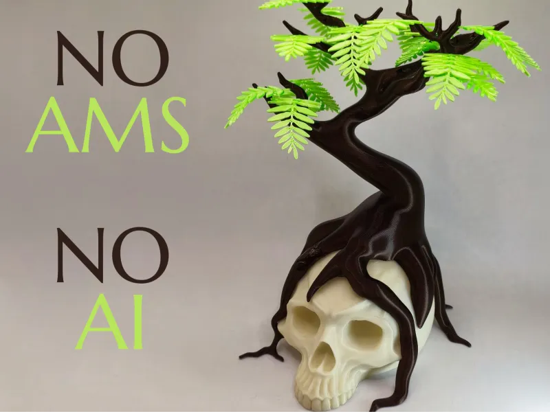 Rooted Mind – Bonsai of Life and Death - 8 diff. Leafs - LED