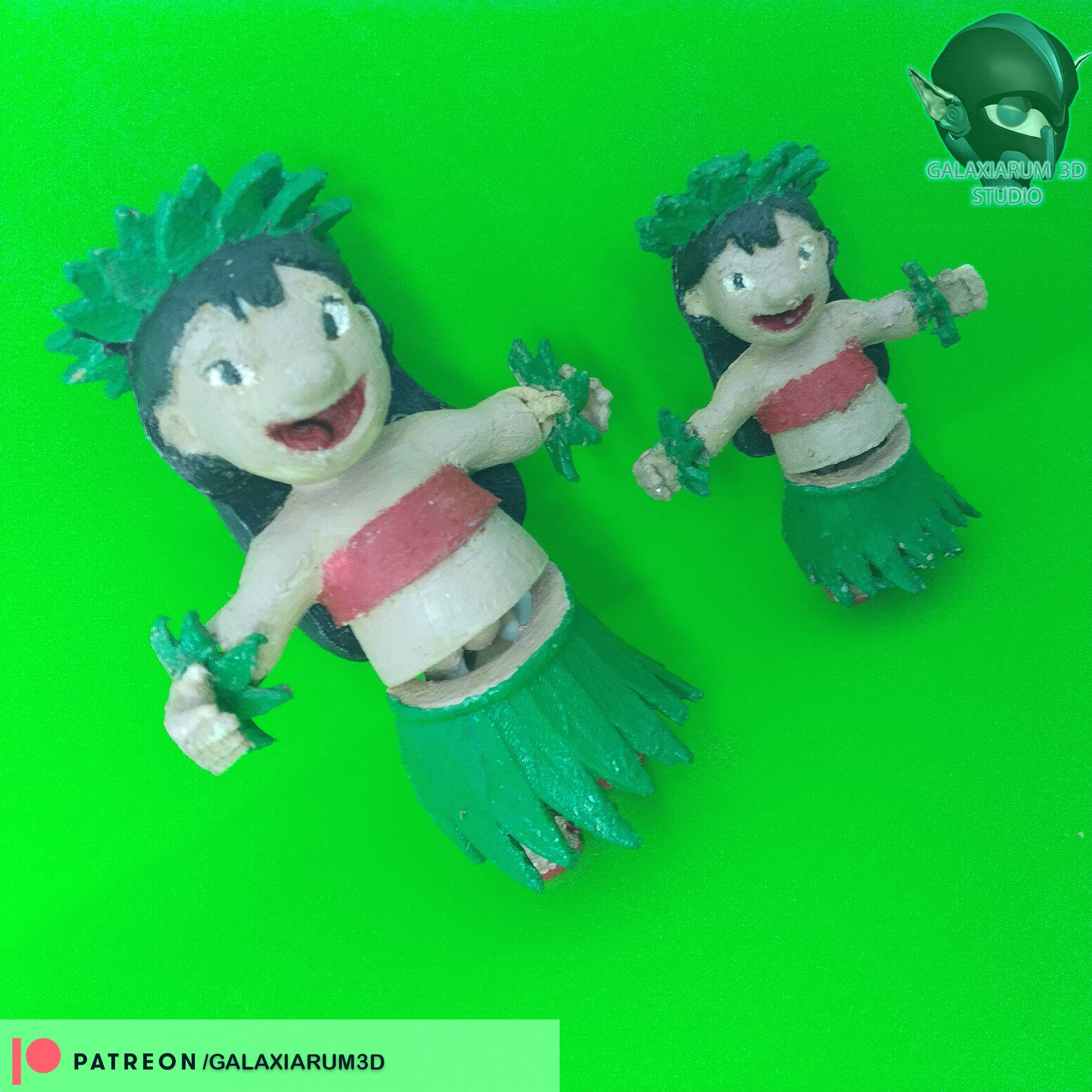 Articulated Hula Dancing Lilo Flexi Toy