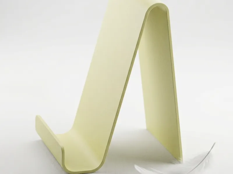 AeroCurve 3D | Soporte Ultra-Ligero y Zero-Waste para Celula