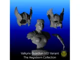 Valkyrie Guardian LED Variant Bust with Helmet Set-0