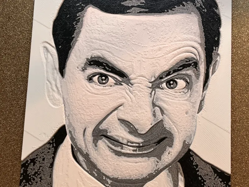 Wall Art Hueforge Mr.Bean