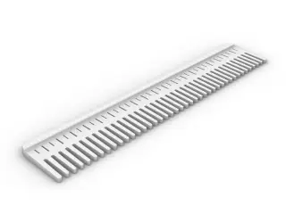 2In1 Comb with Built-In Ruler