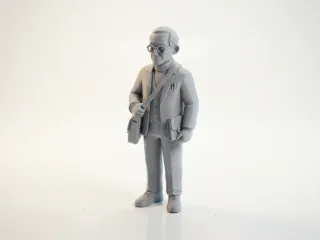 Lecturer Professor Teacher Figurine 3D Printable