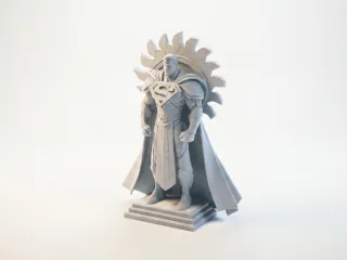 Superman Ancient Sun God Statue DC Comics 3D Printable