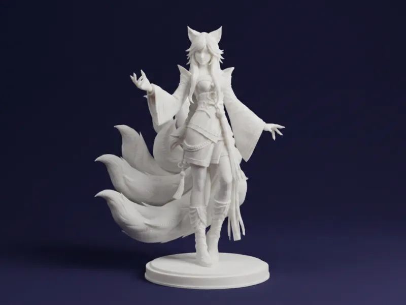 Ahri – League of Legends 3D Model