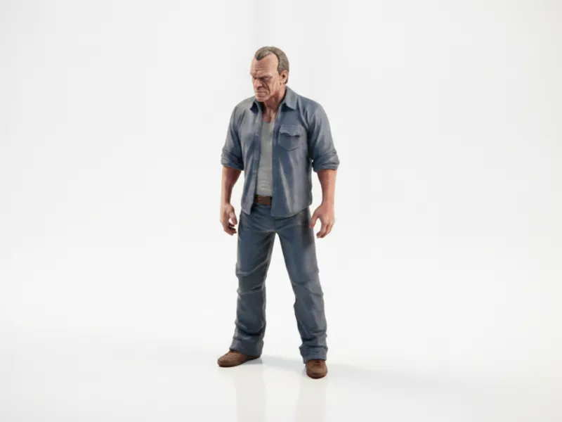 Trevor Phillips Gaming Character Figurine 3D Printable