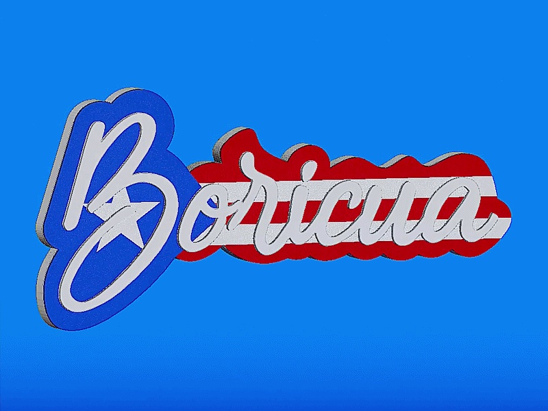 🇵🇷 BORICUA v2 magnet 🇵🇷