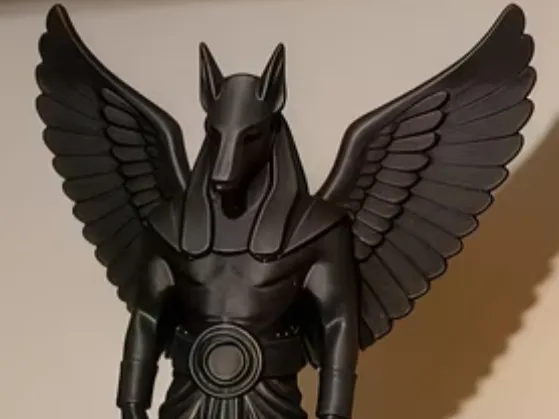 Anubis Engelstatue