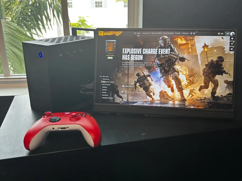 Under 4L ITX Case - Schermhouderuitbreiding