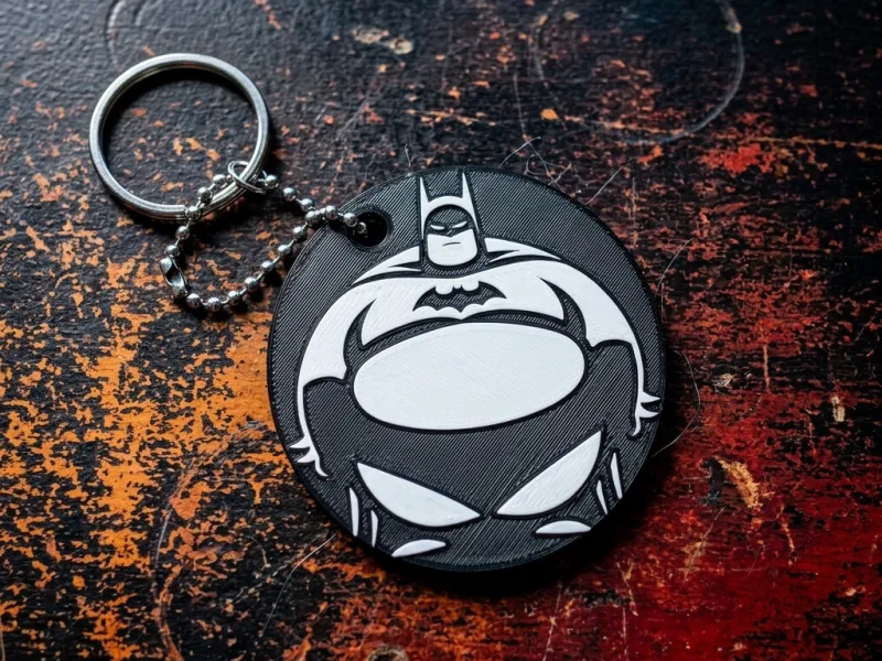 Keychain Batman gordo