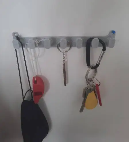 Wall Hook - 7 Keys Holder NO SUPPORT-2