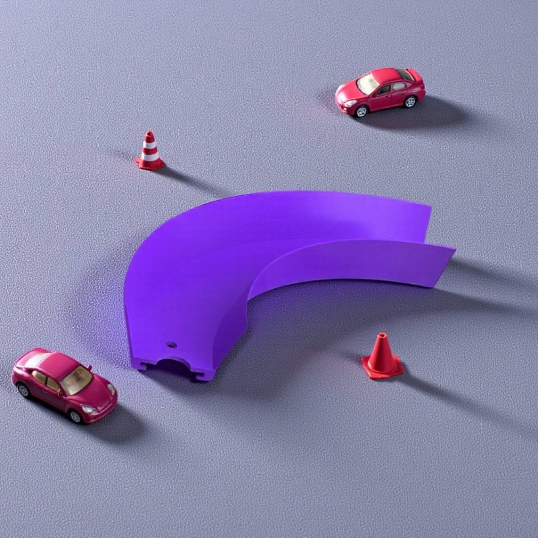 3D Printer Files | 3MF File | Car track TURN L R150mm A90 B0, Hot ...