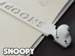 Marcadores de página de Snoopy