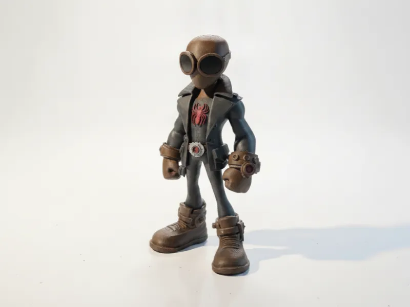 Figurilla de Spidey Pirata Marvel Imprimible en 3D