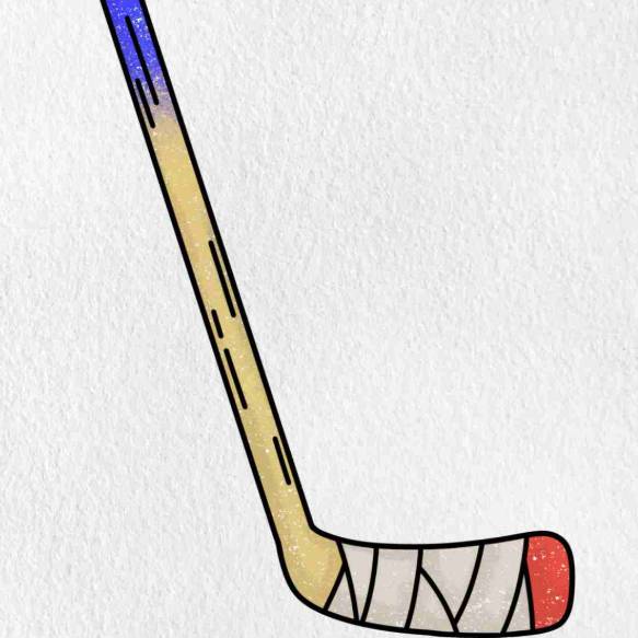 100% 3D printed full size 18inch hockey stick