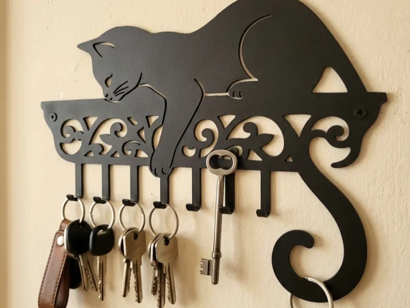 Cat key holder