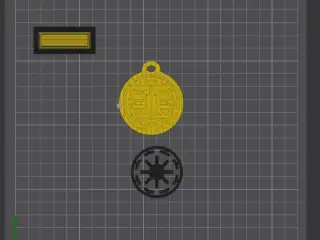 ⭐🗝️Galactic Republic Keychain🗝️⭐