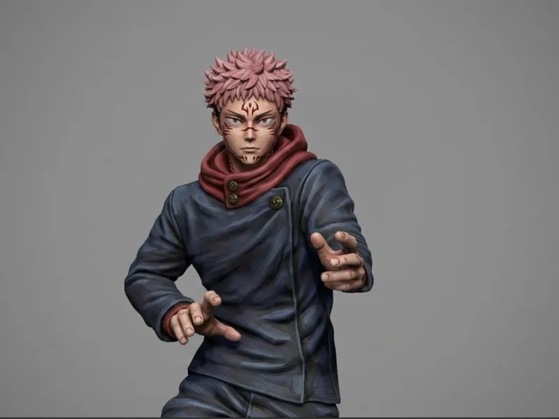Yuji Itadori - Jujutsu Kaisen - STL bereit für den 3D-Druck