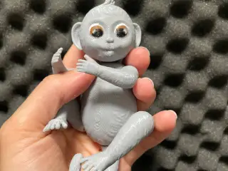 Articulated cute 3D Monkey