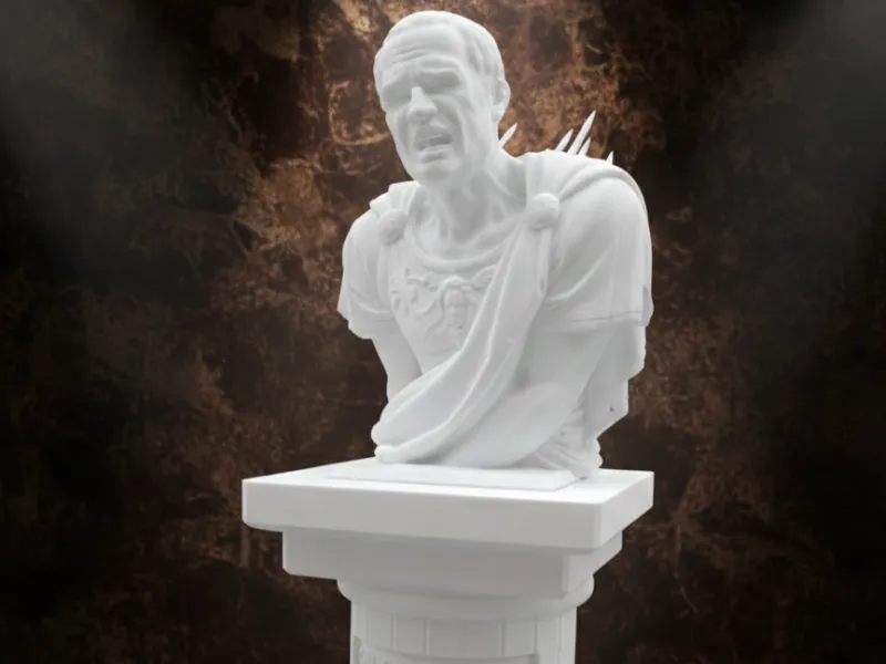 "Et Tu, Brute?" - Julius Caesar Toothpick Dispenser.