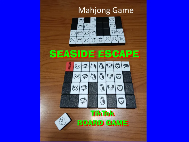 SEASIDE ESCAPE - Gioco da tavolo Mahjong