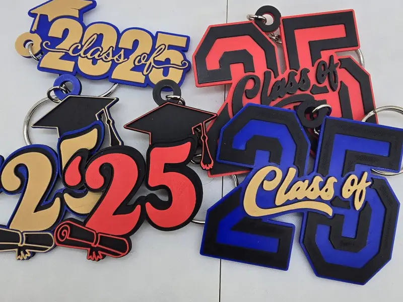2025 Graduation Keychains