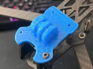 Universal GoPro TPU Mount for GEPRC Mark 4 FPV Drone – Adjus