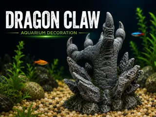 Crystal Hand Aquarium Decoration