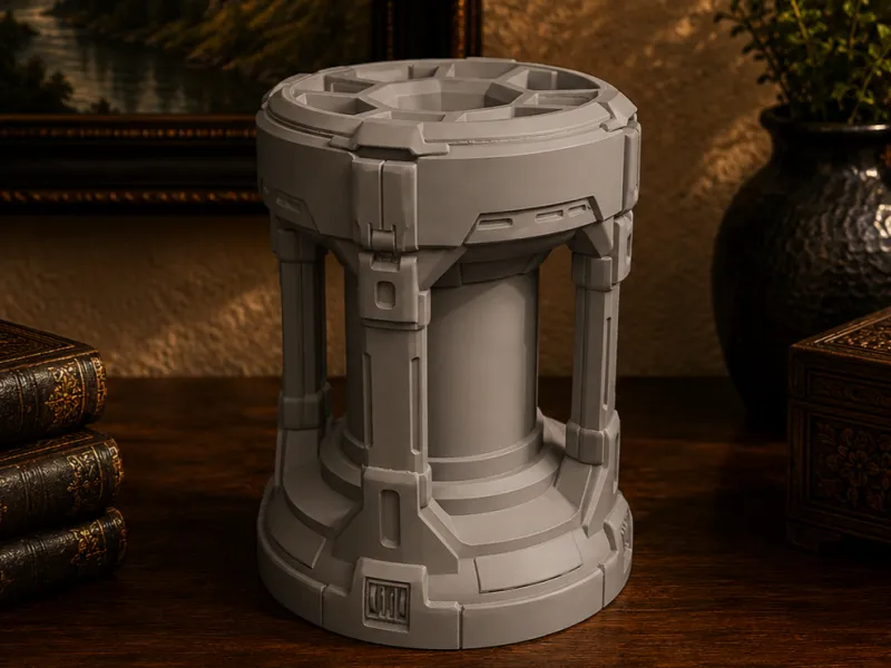 Fusion Cell For Sci-Fi Display Pill Holder / Ring Holder