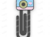 Paperclip Love camera photos - bookmark-0