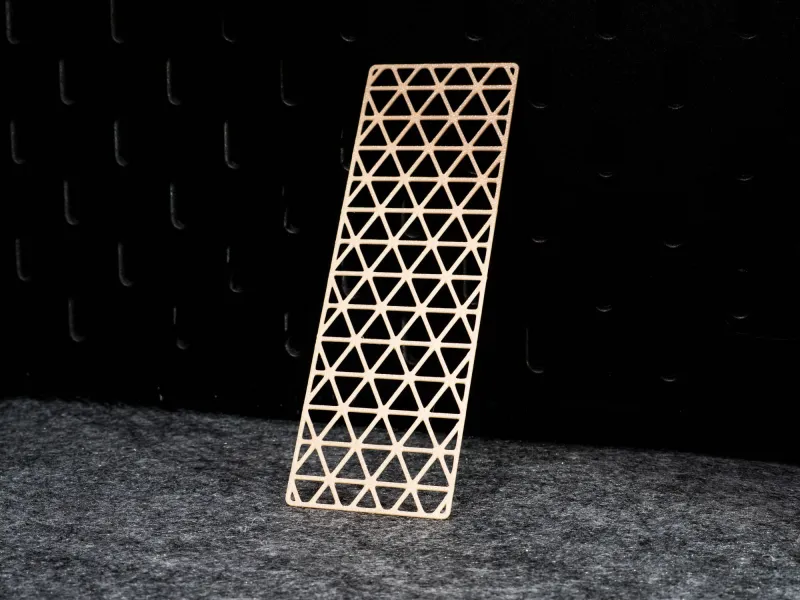 Isogrid Bookmark