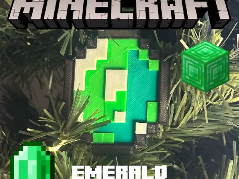 Minecraft Emerald Item